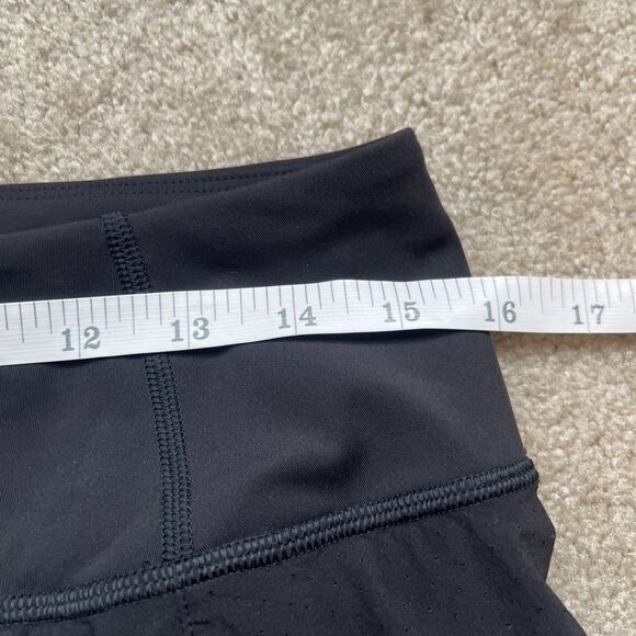 Athleta Skort Women Medium Black Run With it 14” Athletic Pickleball Tennis Golf - Picture 5 of 7